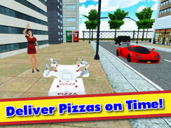 Drone Pizza Teslim Simülasyonu screenshot 4