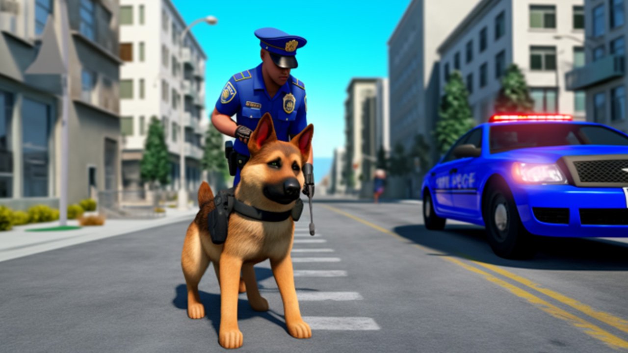 US Police Dog High School Duty Simulator - Загрузить APK для Android |  Aptoide