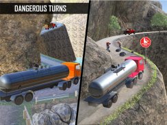 Oil Tanker Transporter Truck Driving Games screenshot 16