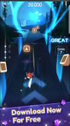 Dancing Blade: juego de ritmo y música electrónica screenshot 5