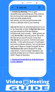 Meeting Video Conference Apps Guide screenshot 1