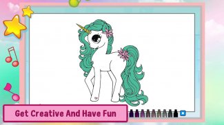 Unicorn Coloring Puzzle Games screenshot 4