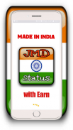 JMD Status with Earn - full Screen Video Status screenshot 3