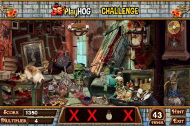 Challenge #127 Scary Mansion Hidden Objects Games screenshot 2