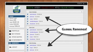 Stock Broker Game - $10K free! screenshot 2