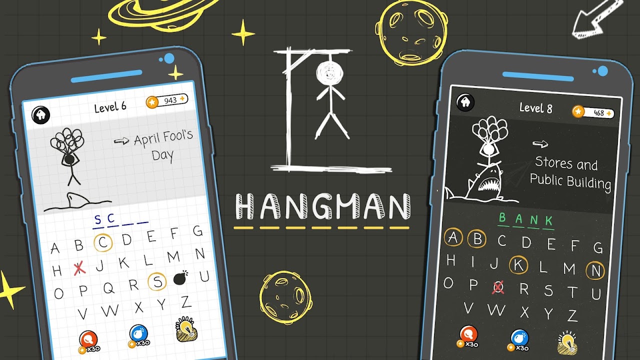 Download Hangman 2 - guess the word android on PC