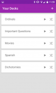 Flashcard Decks screenshot 0