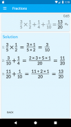 Fraksi Kalkulator dengan penyelesaian screenshot 7