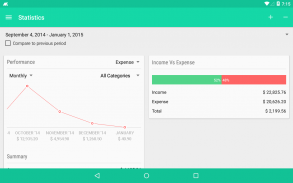 Monas - Expense Manager screenshot 1