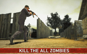 Commando zombie shooting - offline military games screenshot 1