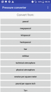 Pressure converter screenshot 2