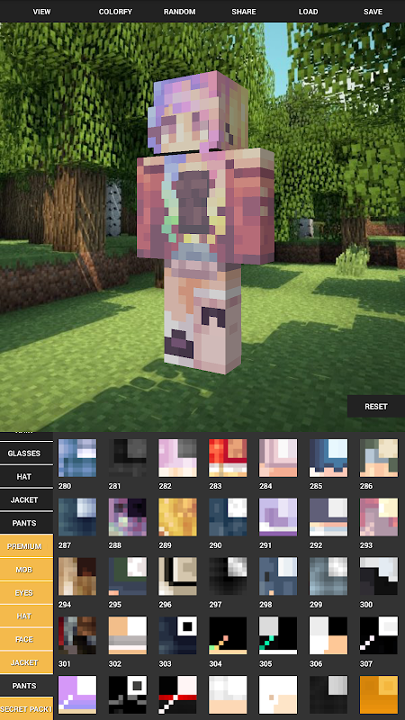 Skin Editor Minecraft PE - Custom Skin Creator APK For Android for Minecraft