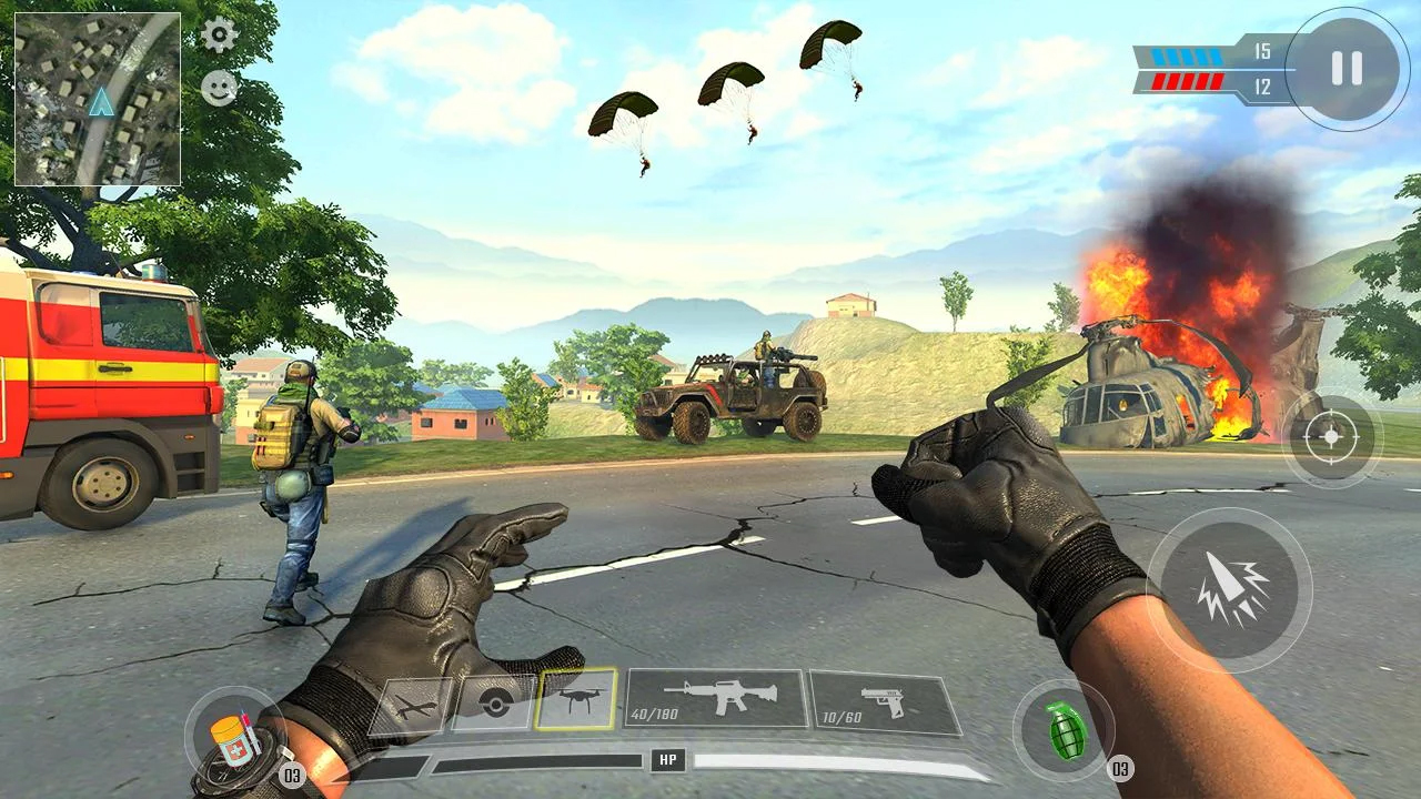 Jogos De Tiro De Guerra De Armas Tps 3D Conectados de graça sobre NAJOX.com