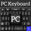 PC -Tastatur, Schwarz Icon