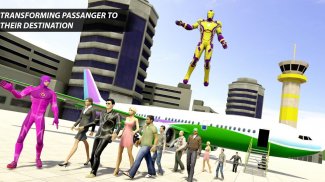 Superhero Airplane Pilot Sim: Airplane Games screenshot 2