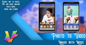 Photo to Video Maker with Music : photo slideshow screenshot 0