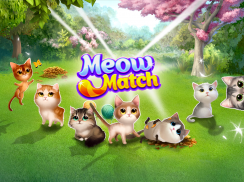 Meow Match: Cats Matching 3 Puzzle & Ball Blast screenshot 1