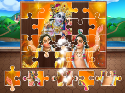 Hindu God Lord Krishna Janmashtami jigsaw puzzle screenshot 1