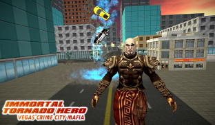 Robot Tornado Crime Simulator-Immortal Flying Hero screenshot 7