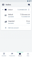 Decred Wallet screenshot 4