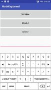 MathKeyboard screenshot 3