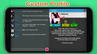 Salas de Chat Localizar amigos screenshot 2