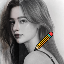 铅笔剪影编辑 - 铅笔图 Icon