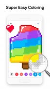 Bixel - раскраска по номерам, взрослых screenshot 2