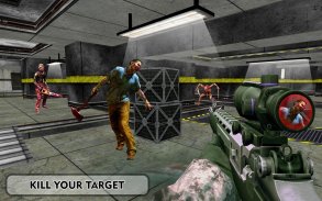 zombi sempadan mati pembunuh TPS zombie menembak screenshot 1