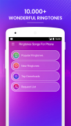 Ringtones songs for phone screenshot 4