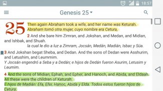 English Spanish Bible screenshot 4