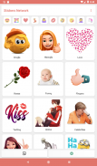 Nuovi adesivi divertenti Emoji screenshot 11