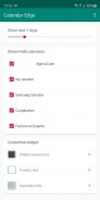 Calendar Events: Widget & Edge screenshot 2