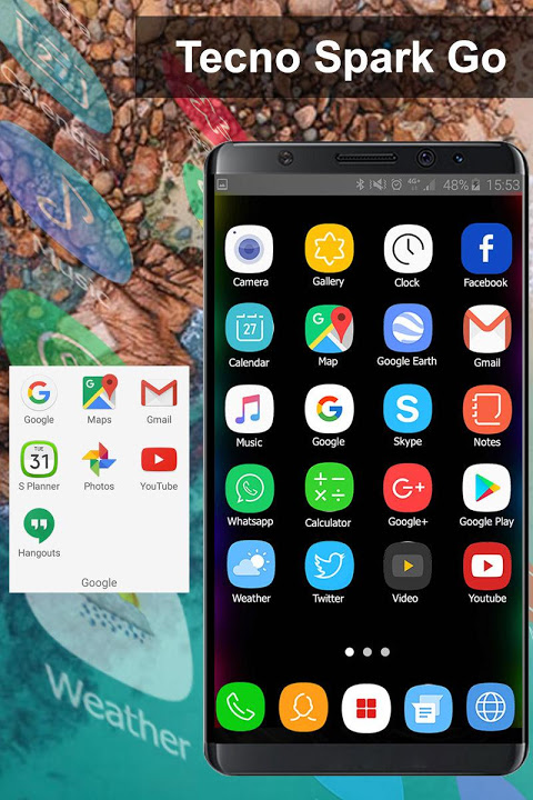 tecno spark 6 go launcher