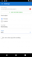 Boomerang : Email myself screenshot 2
