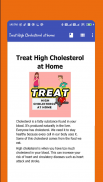 Treat High Cholesterol at home screenshot 6