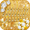 Luxury Gold Keyboard Theme