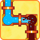 Plumber World : connect pipes icon