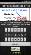 Bosch Fiat Radio Code Decoder screenshot 4