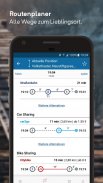 wegfinder - Routenplaner, Fahrplan, Tickets screenshot 2