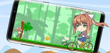 Doki Doki Club Bike Adventure screenshot 0