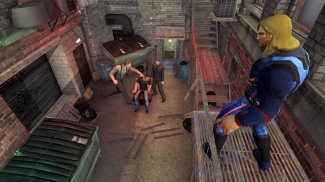 Gangster Target Superhero Games screenshot 2