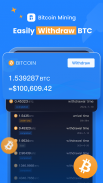 Bitcoin mining - Crypto Miner screenshot 3