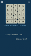 Five Words - Free  - A Word Matrix Puzzle Game screenshot 3