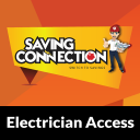 Saving Connection Electrician Icon