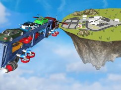 Flying Car Transport Truck 3D screenshot 4