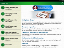 Healthy Digestion Foods Diet screenshot 2