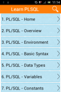 Learn PLSQL screenshot 0
