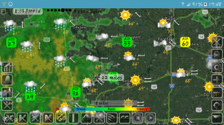 eMap HDF: weather & wind map screenshot 8