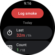 Smoking Log - Stop Smoking screenshot 12